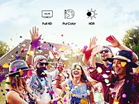 Samsung The Freestyle 2nd Gen Portable Compact Smart LED Projector with FHD Resolution