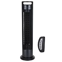 Sure Air Tower Fan with Remote Control, Black, STF-31S
