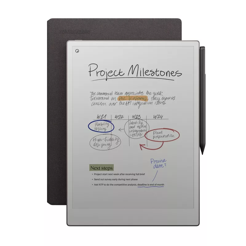 reMarkable Paper Pro Bundle Mosaic Weave Includes 11.8'' Paper Tablet Marker Plus Pen with Eraser